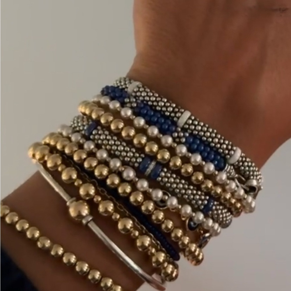 LAGOS Silver Beaded Bracelet - Picture 3 of 5